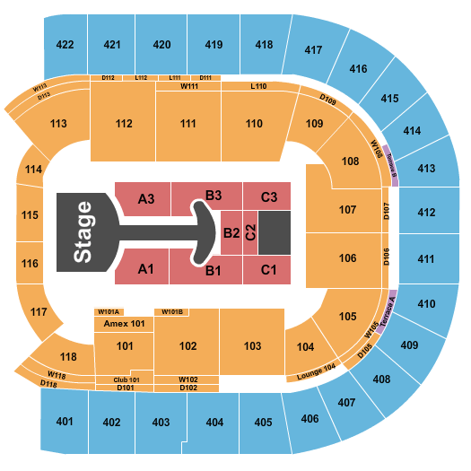 O2 Arena Lady Gaga Seating Chart